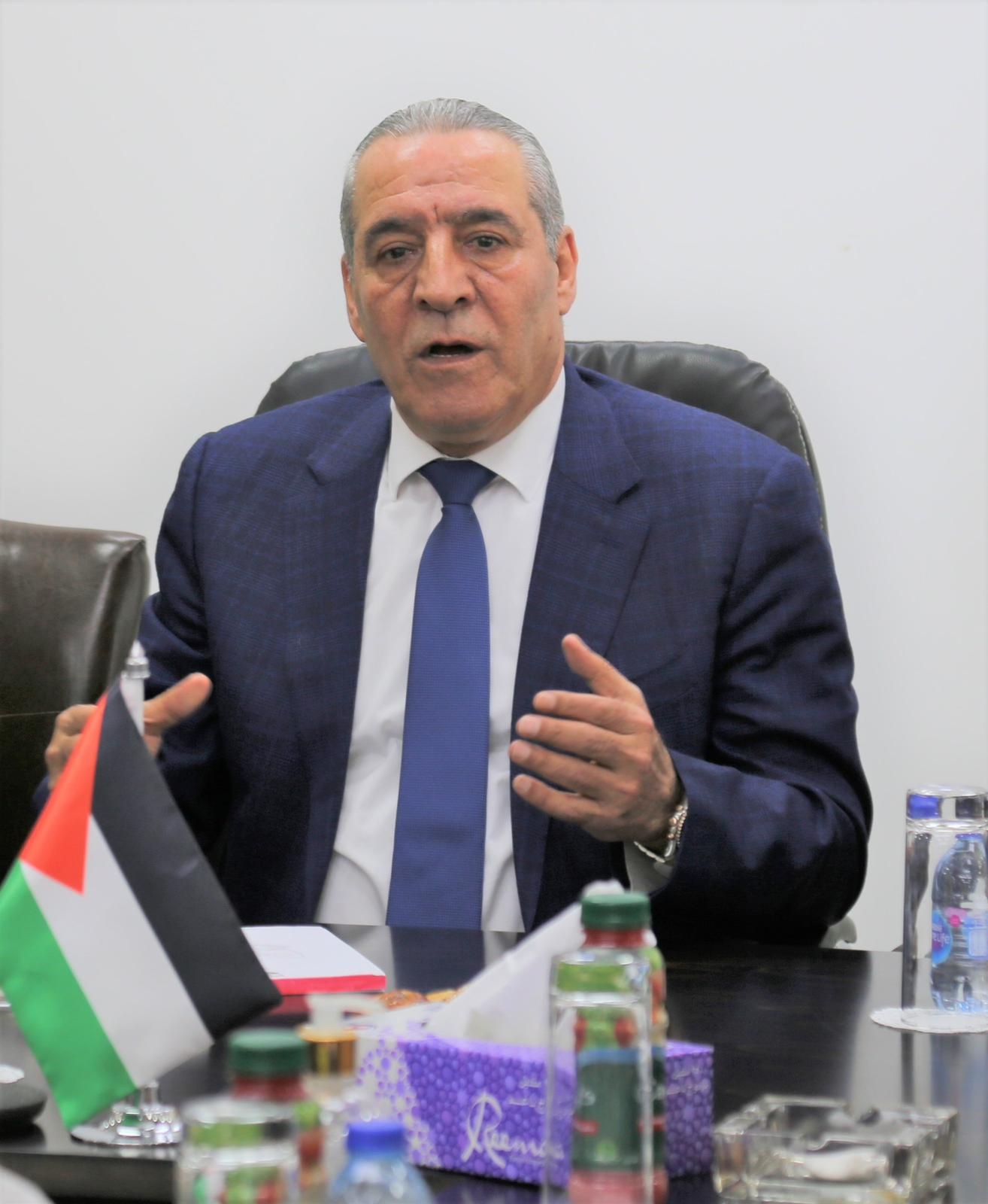 أمين سر اللجنة التنفيذية لمنظمة "التحرير الفلسطينية" حسين الشيخ