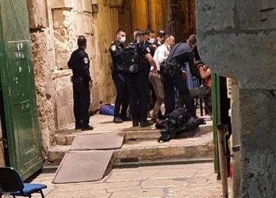 استشهاد شاب برصاص الاحتلال قرب باب القطّانين بالقدس المحتلة