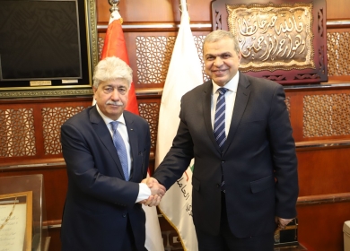 مجدلاني يبحث مع وزير القوى العاملة المصري تعزيز التعاون المشترك