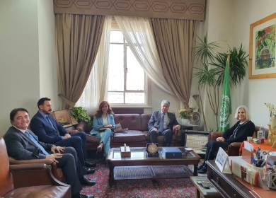 مجدلاني يبحث مع السفيرة أبو غزالة التحضير لاطلاق استراتيجية مكافحة الفقر