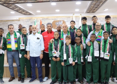 الرجوب مرحبا بالوفد الجنوب إفريقي: نستلهم منكم فكرة التحرر من الاحتلال