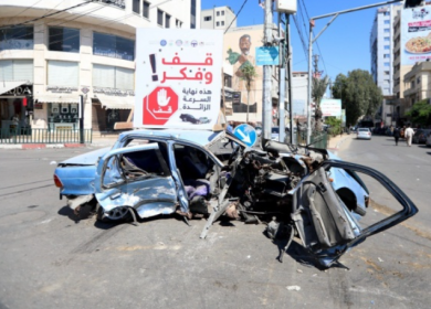 غزة: وفاة و20 إصابة في 57 حادث سير خلال الأسبوع الماضي