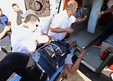 إصابة 5 صحفيين من تلفزيون فلسطين في اعتداء لقوات الاحتلال غرب نابلس