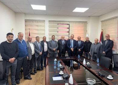 بشارة والسعداوي يبحثان مع القطاع الخاص سبل تعزيز الشراكة لتطوير منطقة جبل قرنطل في أريحا