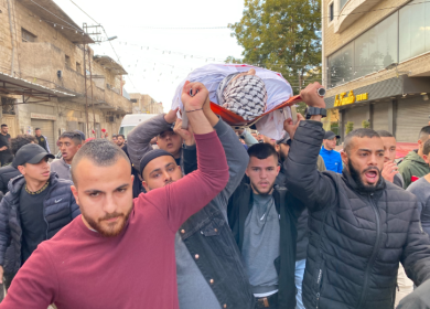 استشهاد شاب برصاص الاحتلال في يعبد