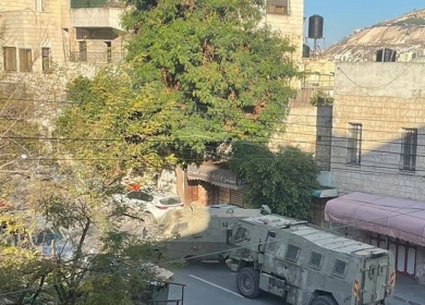 إصابة خطيرة برصاص الاحتلال خلال اقتحام نابلس