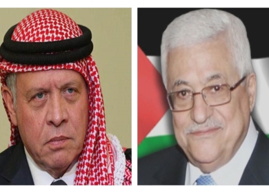 الرئيس يجري اتصالا هاتفيا مع الملك عبد االله الثاني