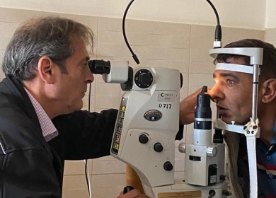الوكالة الفلسطينية للتعاون الدولي تبدأ تنفيذ برنامج زراعة القرنيات في مستشفى الهمشري