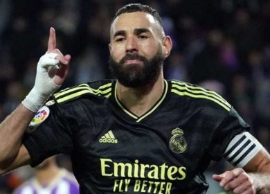 ثنائية بن زيمة قبل النهاية تمنح ريال مدريد الفوز على بلد الوليد