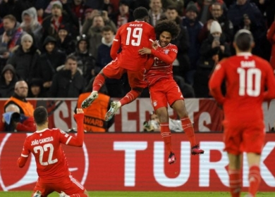 بايرن ميونخ يتغلب على سان جيرمان ويبلغ دور الثمانية لدوري أبطال أوروبا