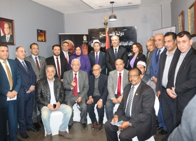 الوزير عساف يطلع عددا من البرلمانيين وكبار الكتاب والإعلاميين المصريين على مستجدات الأوضاع في فلسطين