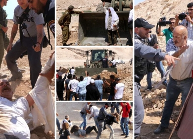 حكومة الاحتلال تعتزم مطالبة "العليا" برد التماس بشأن إخلاء الخان الأحمر