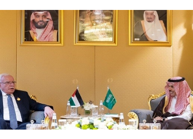 المالكي يلتقي نظيره السعودي الأمير فيصل بن فرحان