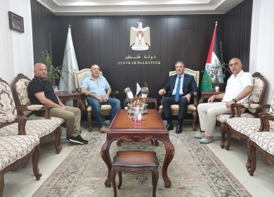 الوزير عساف يستقبل رئيس جمعية البيرة في أميركا