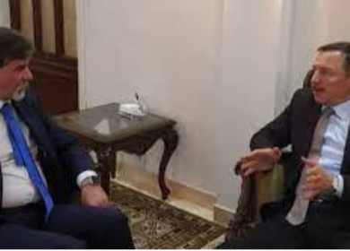 السفير عبد الهادي يبحث مع المبعوث الخاص للرئيس الروسي آخر تطورات الأوضاع في فلسطين