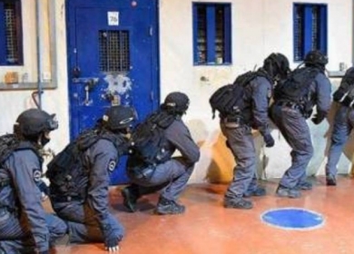 وحدات القمع تقتحم قسم (13) في سجن "نفحة" وتُجري تفتيشات واسعة