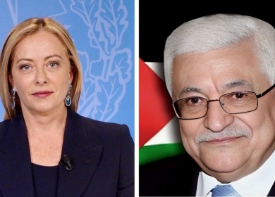 الرئيس يلتقي رئيسة الحكومة الايطالية