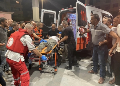 إصابة شابة بالرصاص الحي في برقة شمال غرب نابلس