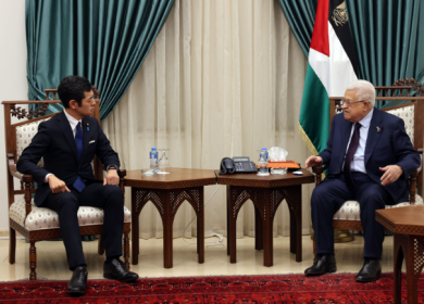 الرئيس يستقبل وزير الدولة للشؤون الخارجية الياباني