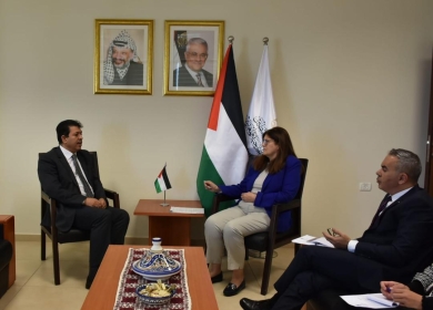 الوزيرة شاهين تشيد بالعلاقات التاريخية الأخوية بين فلسطين وتونس