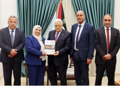 الرئيس يتسلم التقرير السنوي لديوان الرقابة الادارية والمالية لعام 2023