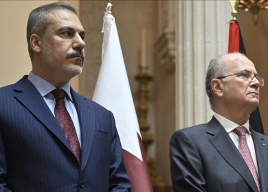 مصطفى يبحث مع وزير الخارجية التركي أجندة اجتماع مجموعة الدول الثماني