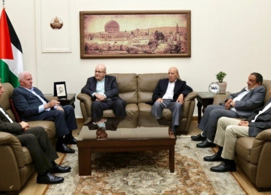 الأحمد يلتقي الأمين العام للجبهة الديمقراطية