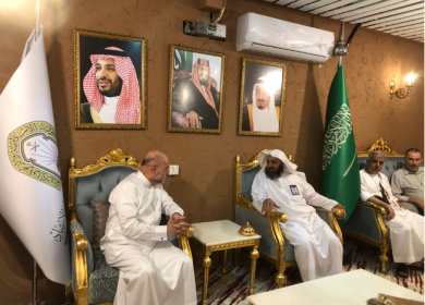 الهباش يثمن مواقف خادم الحرمين في رعاية ذوي الشهداء والأسرى والجرحى لتأدية فريضة الحج