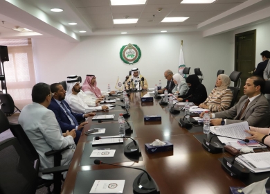 لجنة فلسطين بالبرلمان العربي تناقش استمرار العدوان على شعبنا