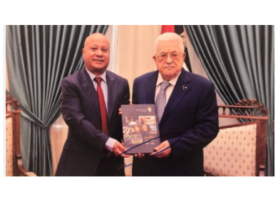 الرئيس يتسلم التقرير السنوي لدائرة شؤون اللاجئين