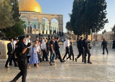مئات المستعمرين يقتحمون الأقصى في سابع أيام "عيد العرش" اليهودي