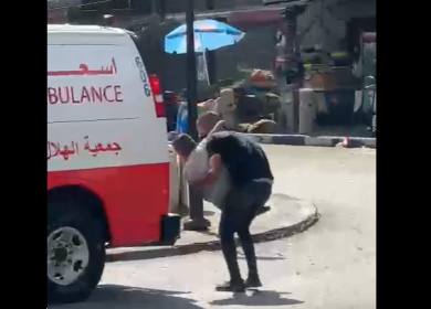 ثلاث إصابات في مواجهات في بيت فوريك شرق نابلس
