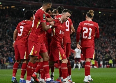 ليفربول يقسو على وست هام وأرسنال يسحق بولتون بكأس الرابطة الإنكليزية