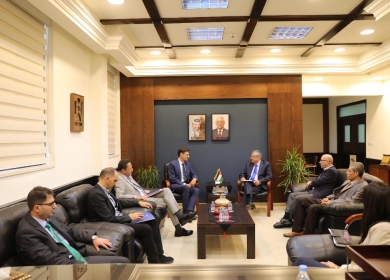 بسيسو يبحث مع ممثل الاتحاد الأوروبي سبل إعادة إعمار غزة وتعزيز التعاون المستقبلي