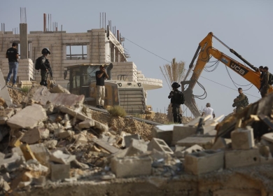 الاحتلال يهدم منزلا في كفر الديك غرب سلفيت