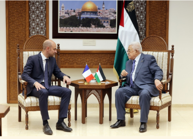 الرئيس يستقبل وزير الخارجية الفرنسي