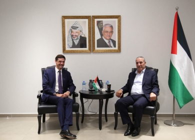 الشيخ يبحث مع ممثل الاتحاد الأوروبي وقف الحرب على قطاع غزة وإدخال المساعدات الإنسانية