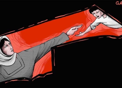 غزة .. دماء وتهجير ونزوح وفراق