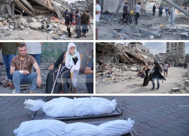 شهداء وجرحى في استهدف الاحتلال منزلا بمدينة غزة