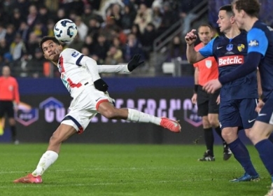 باريس سان جيرمان يبلغ نصف نهائي كأس فرنسا
