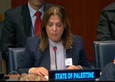 الخليلي تلقي كلمة دولة فلسطين في الأمم المتحدة وتدعو إلى وقف العدوان وتمكين المرأة الفلسطينية