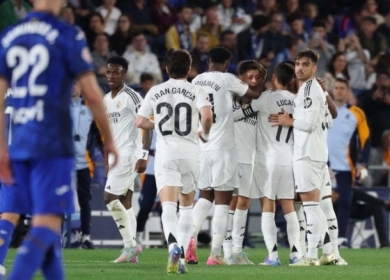 غولر يقود ريال مدريد للفوز على خيتافي ومواصلة ملاحقة برشلونة في صدارة الدوري الإسباني