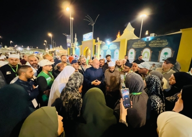 الهباش ونجم يتفقدان أوضاع الحجاج المستفيدين من مكرمة خادم الحرمين الشريفين