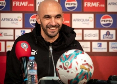 الركراكي يتطلع لتحقيق رقم قياسي مع المنتخب المغربي