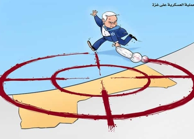توسيع العملية العسكرية على غزة ...
