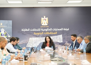 غرفة العمليات الحكومية تبحث مع مؤسسات المجتمع المدني في غزة أهمية استمرار العمل والتنسيق المشترك