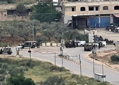 قوات الاحتلال تقتحم بلدة بيتا جنوب نابلس واندلاع مواجهات