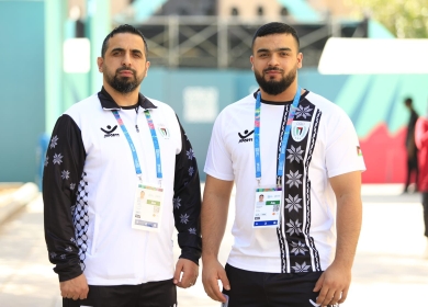 الربّاع محمد حمادة يصل الرياض للمشاركة في دورة ألعاب التضامن الإسلامي