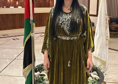 المقدسية أفنان جولاني تحصد المركز الثالث في مهرجان همسة للآداب والفنون بالقاهرة
