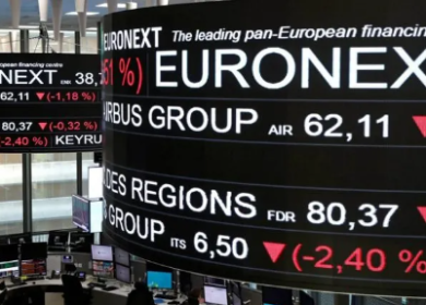 الأسهم الأوروبية تغلق على تراجع مع صعود أسعار النفط